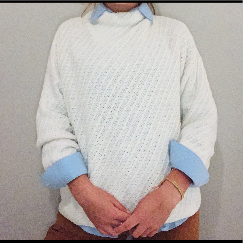 White sweater - Picture 2 of 4